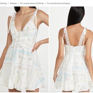 For Love & Lemons Shea Dress - Size XS - Worn Once